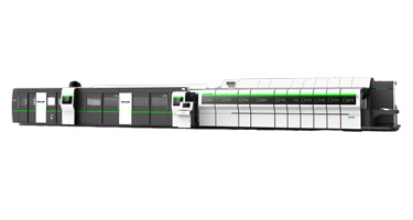 Máquina de Impresión, Ranurado y Troquelado de Alta Velocidad con Unidad de Encolado y Enfajado en Línea Modelo 1224, Serie G Series 